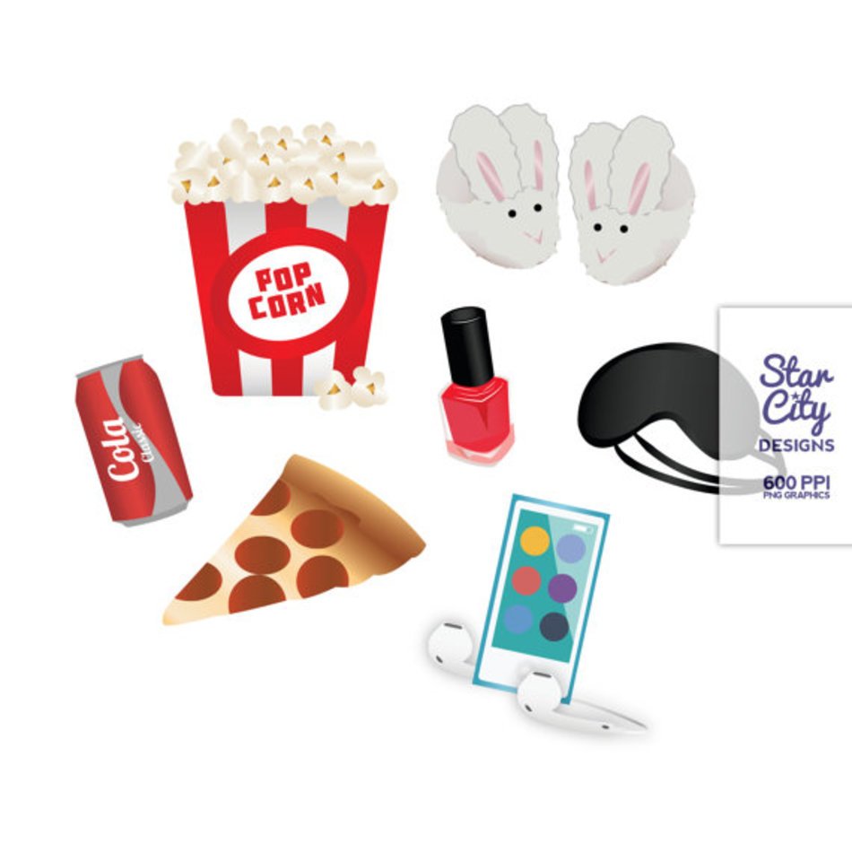 Slumber Party Vector Art Graphics For Personal