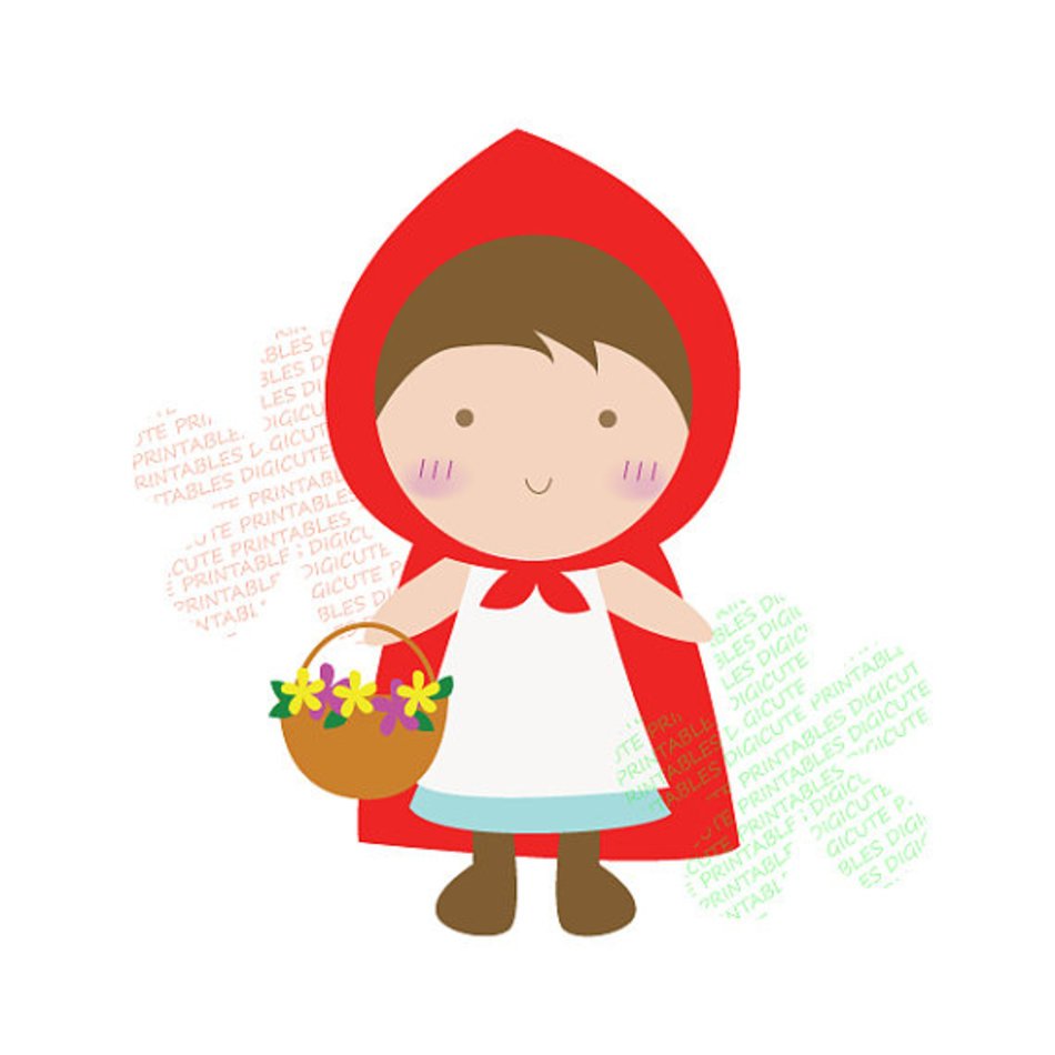 Items Similar To Little Red Riding Hood Digital Personal And free image ...