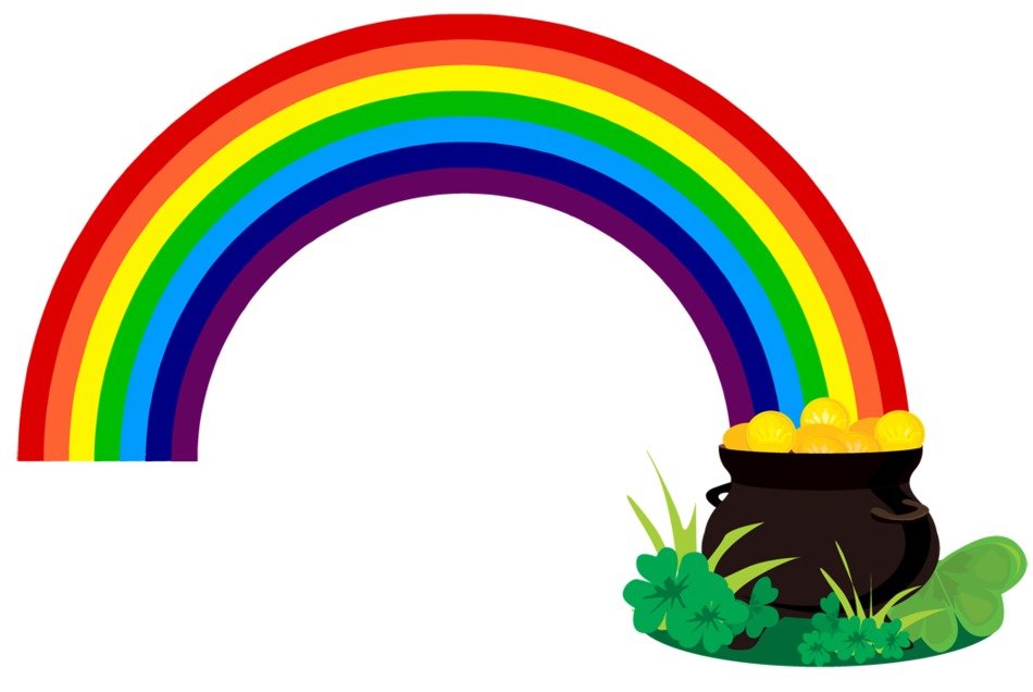 Lepracaun Rainbow drawing