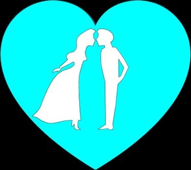 Couple In Heart Vector N2
