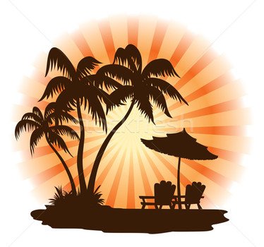 Pin Vector Of Sunset Retro Design Spiral Background On Pinterest