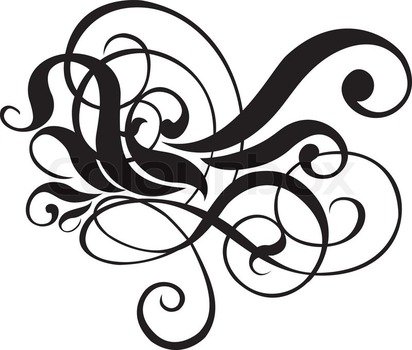 black unusual pattern