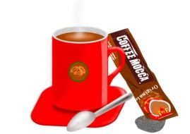 Clipart of hot Coffee