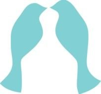 Mason Jar Blue Love Birds At Clkercom Vector N2