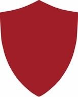 Red Shield logo clipart
