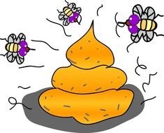 Flys Shit Feces Svg Vector