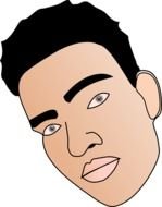 Face Head Boy Asian Brunette Hindu Human Indian