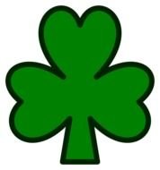 Green Shamrock clipart