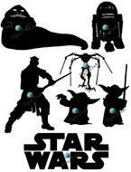 Wars Silhouettes Star Silhouette