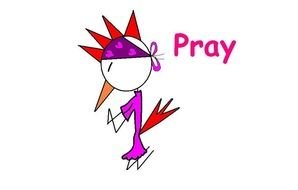 pray as picture for clipart