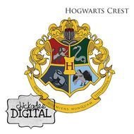 coat of arms of harry potter on a white background