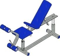 Exercise Bench Vector