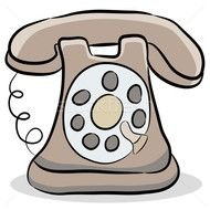 Stock Fichier Vectoriel An Image Of A Old Fashioned Telephone