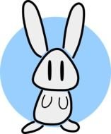 Clipartistnet &amp;187 Conejo Bunny Rabbit Coloring Book