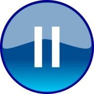 Pause Button At Clkercom Vector Online Royalty