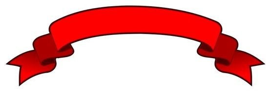 red banner ribbon