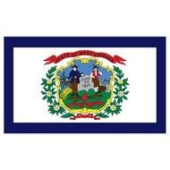 Colorful West Virginia clipart