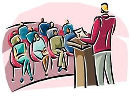 School Conference drawing