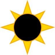 Solar Eclipse Symbol