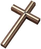 brown wooden cross