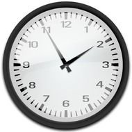 Clip Art of reminder Clock