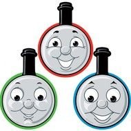 Pack Of 6 Thomas The Tank Engine Masks