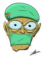 clipart of the weird doctor