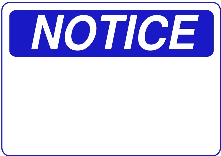 Notice 20clipart Panda Free Images