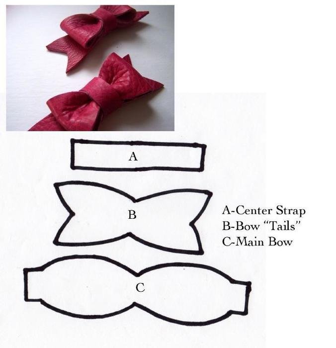 Leather Bow drawing