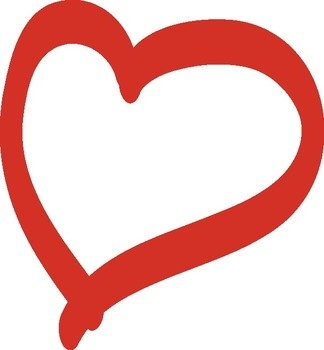Vector Heart drawing