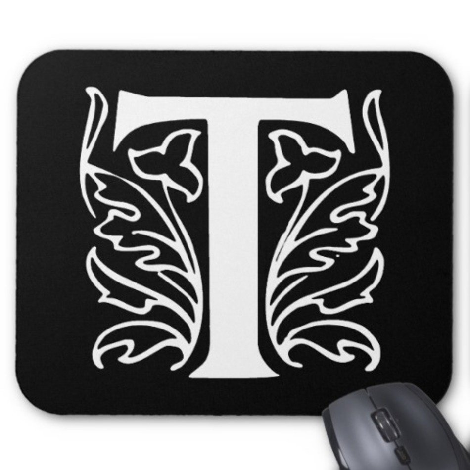 Fancy T Letters Only For Pinterest