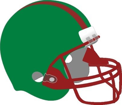 Green And Red Helmet At Clkercom Vector Online
