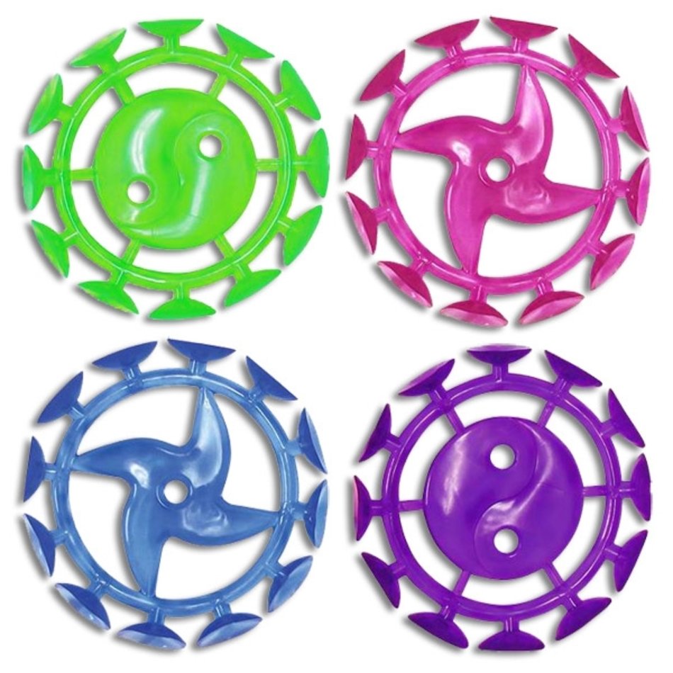 Suction Cup Ninja Stars