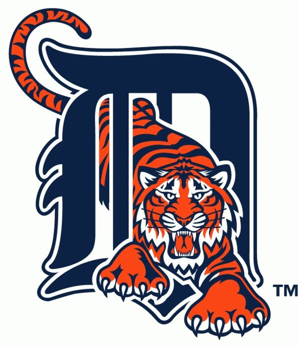 Detroit Tigers Primary Logo American League Al Chris Creamers