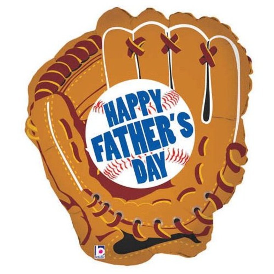 Details About Baseball Glove Champion 28 Balloons Happy Fathers Day
