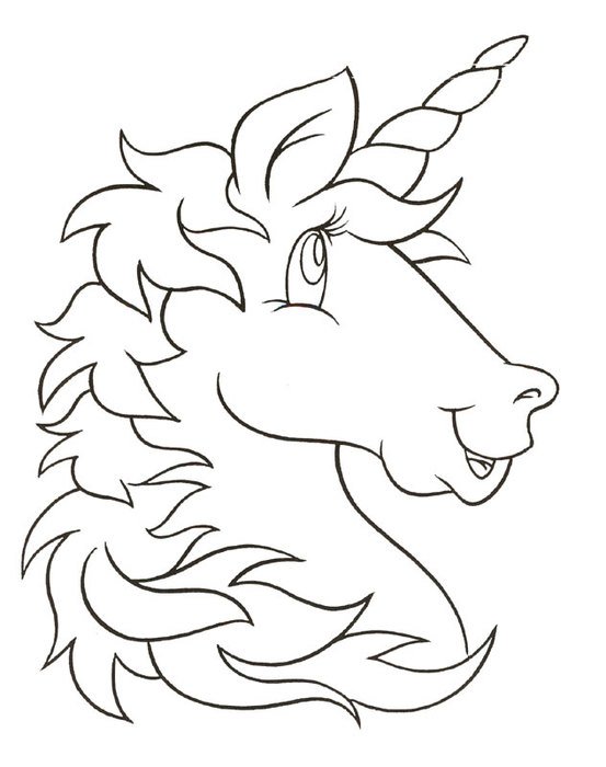 Unicorn Pictures drawing
