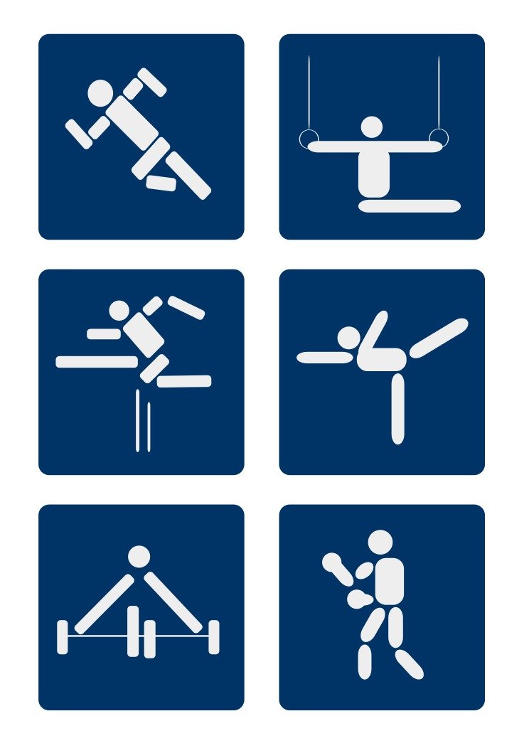 Clipart of Ppe symbols