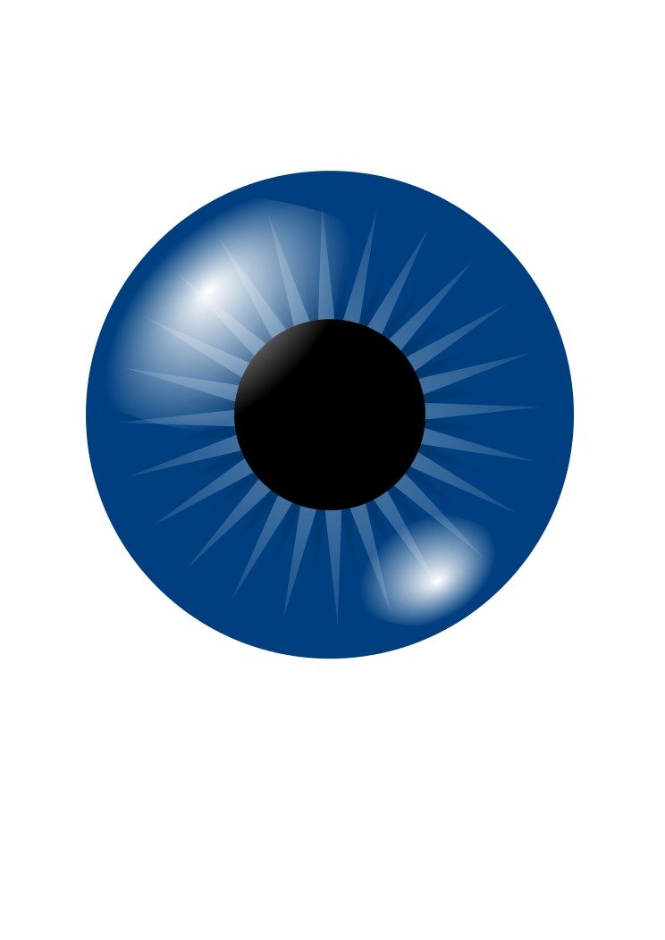 Circle eye drawing