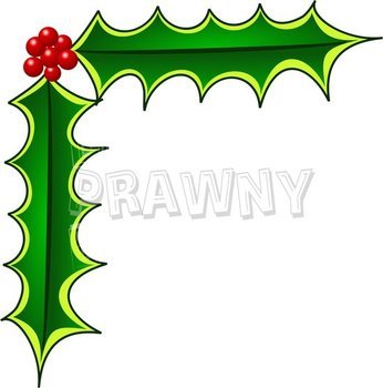Christmas Corner Border Borders Free