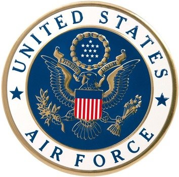 Military Cremation Urn Accessory United States Air Force Medallion