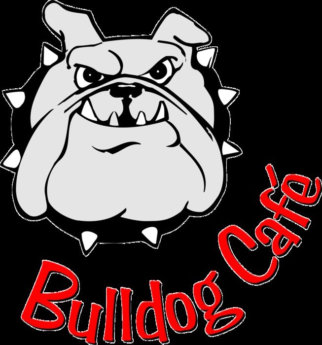 Bulldog cafe, banner