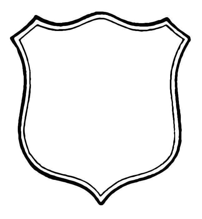 Vintage Antique Shield Shaped Label Frame The Graphics