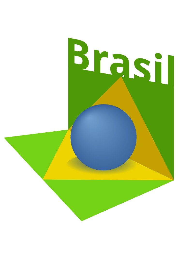 folded flag of brazil