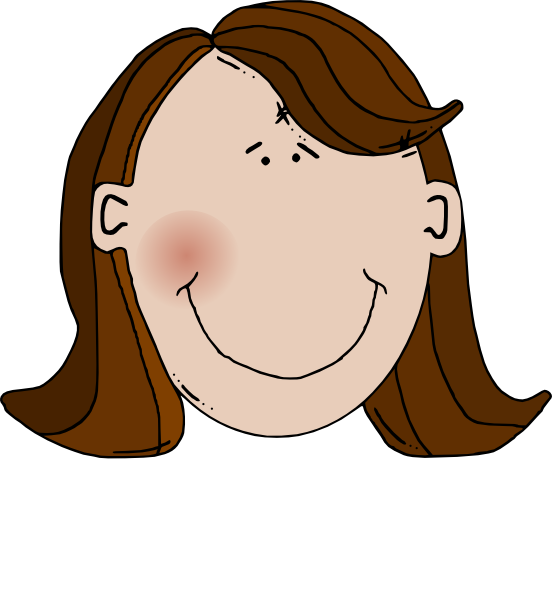 Brown Hair At Clkercom Vector Online Royalty Clipart Free Image Download