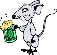 Up Rat Cartoon Dizzy Evil Rats By