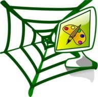 green Web drawing