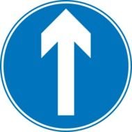 Road Signs up arrow drawing