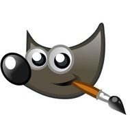 Paint Brush Logo Fox With