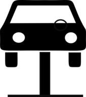 Auto Repair Lift At Clkercom Vector