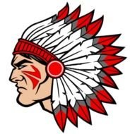Indian Head Logo Indians Cut Image Vector